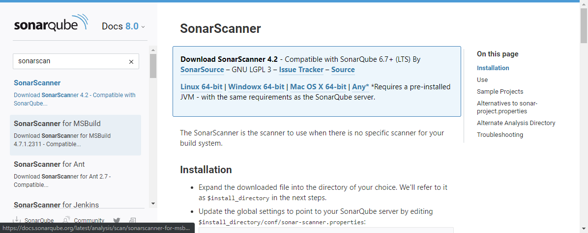 下載 Sonar Scanner